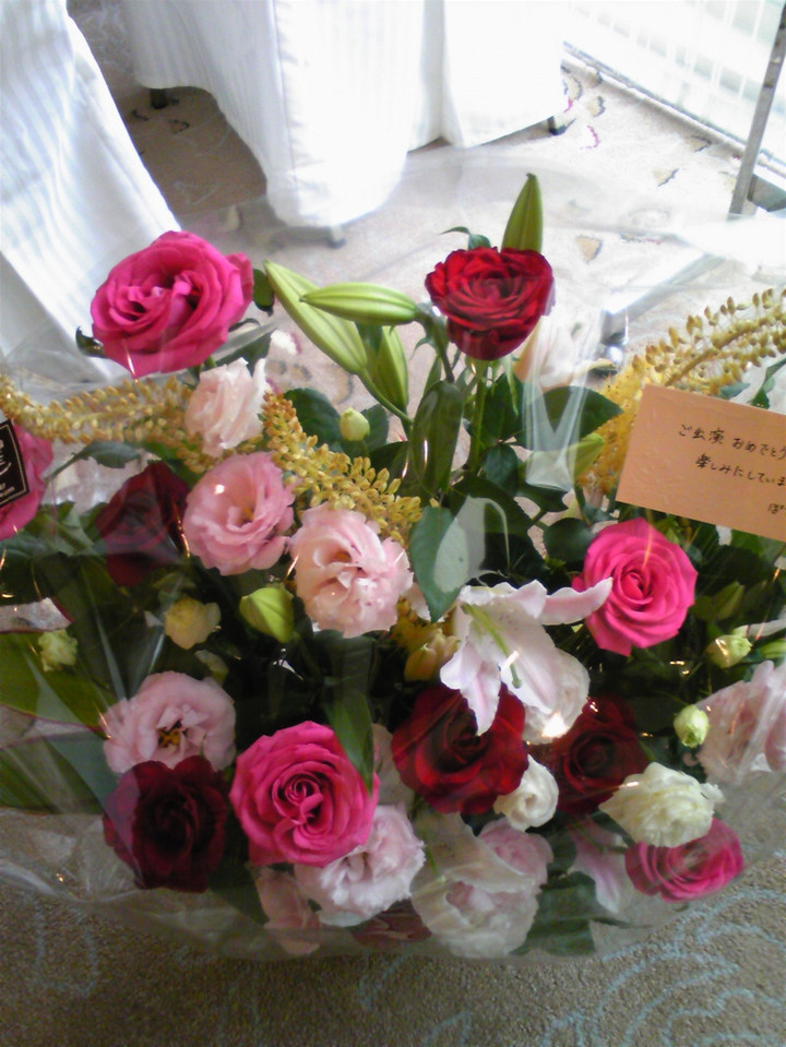 会場入りしましたぁ